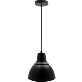 Aniya - Retro Modern Round Black Ceiling Light