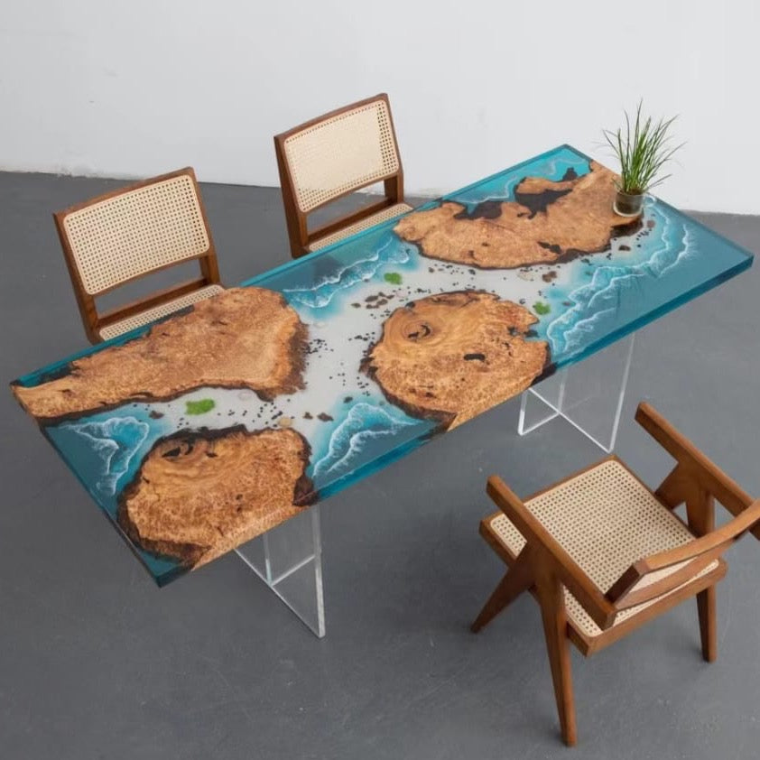 Maritima - Island Ocean Fir Wood Dining Table