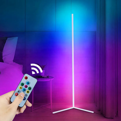 Aruna - Modern Thin Bar RGB LED Floor Light