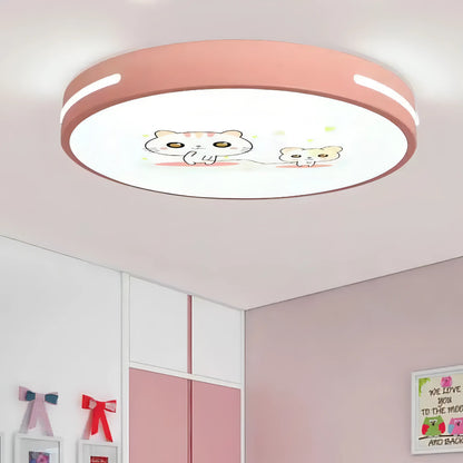 Engle - Cartoon Design Round Children's Ceiling Light