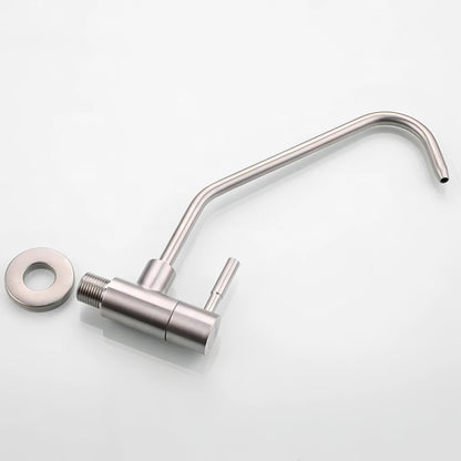 Carrasco - Nickel Bent Modern Cold Water Drinking Kitchen Tap