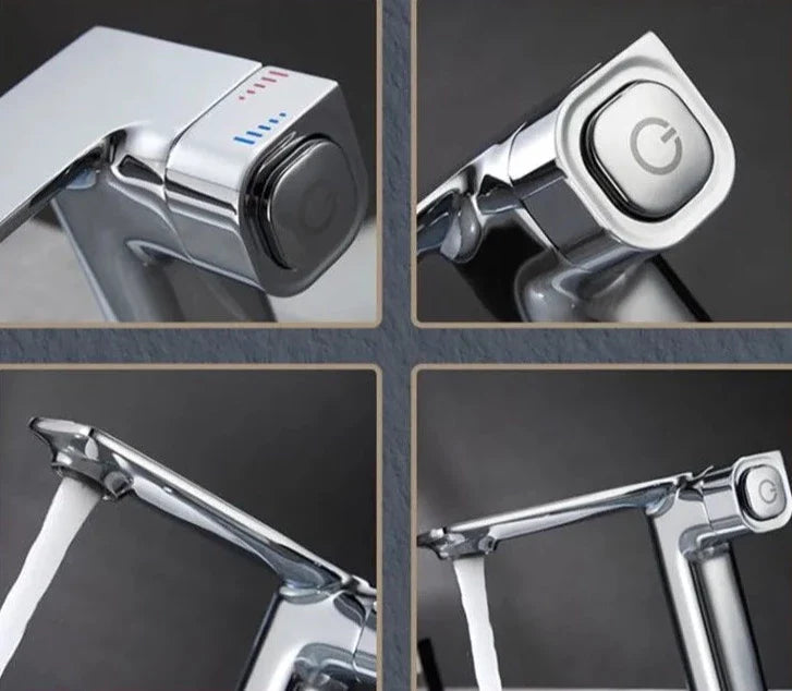 Zhuri - Sink Mixer Push-Button Modern Tap