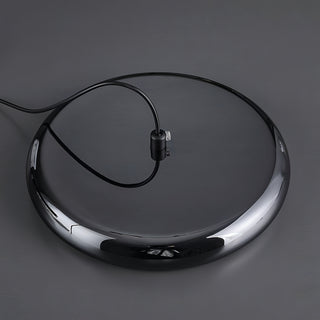 Omari - Modern Multi Head Black Dish Hanging Round Ceiling Light