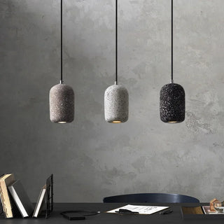 Keane - Modern Round Black Cord Hanging Pendant Ceiling Light