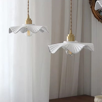 Fumi - Vintage Ceramic Hanging Pendant Ceiling Light