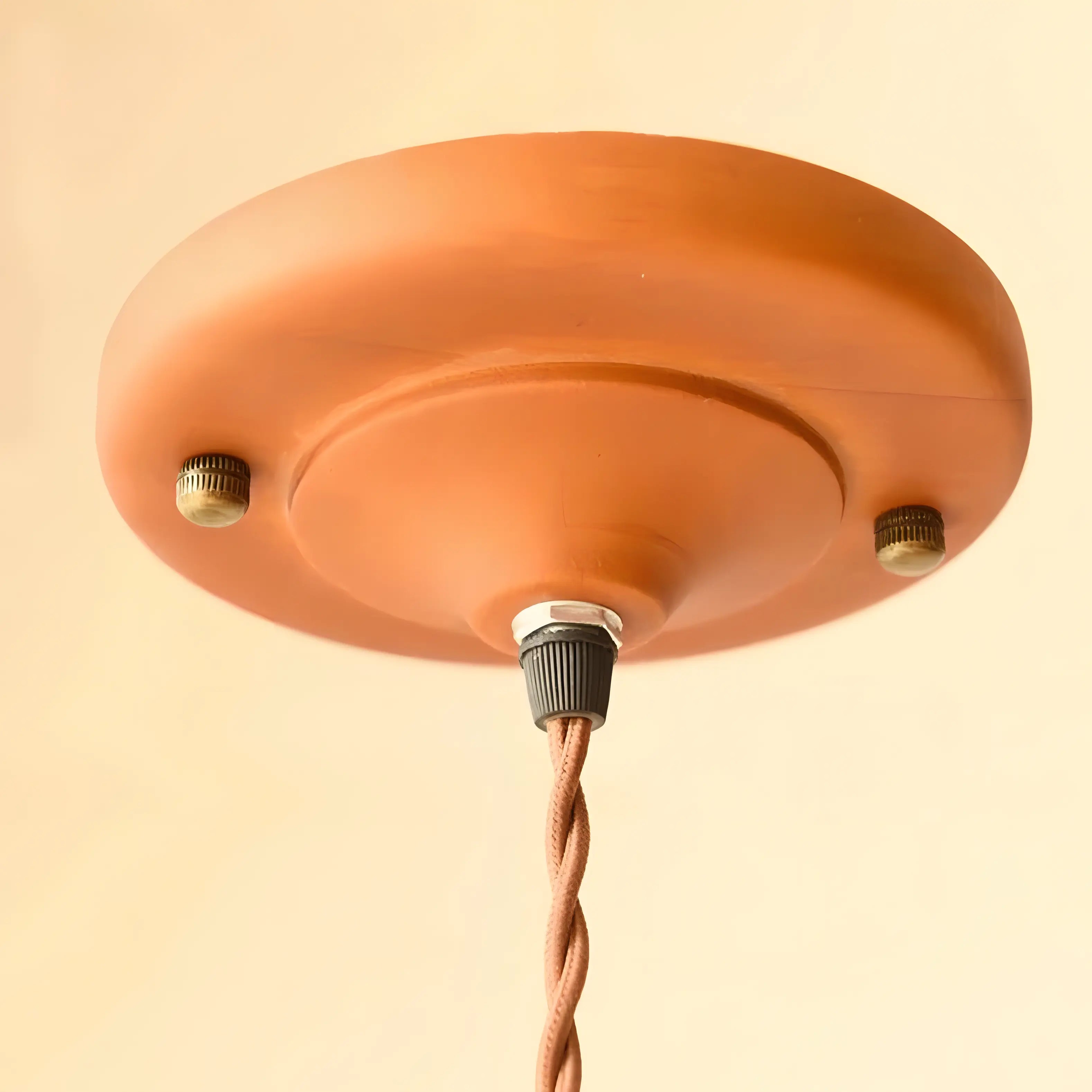 Solomon - Round Rattan Wicker Hanging Ceiling Light