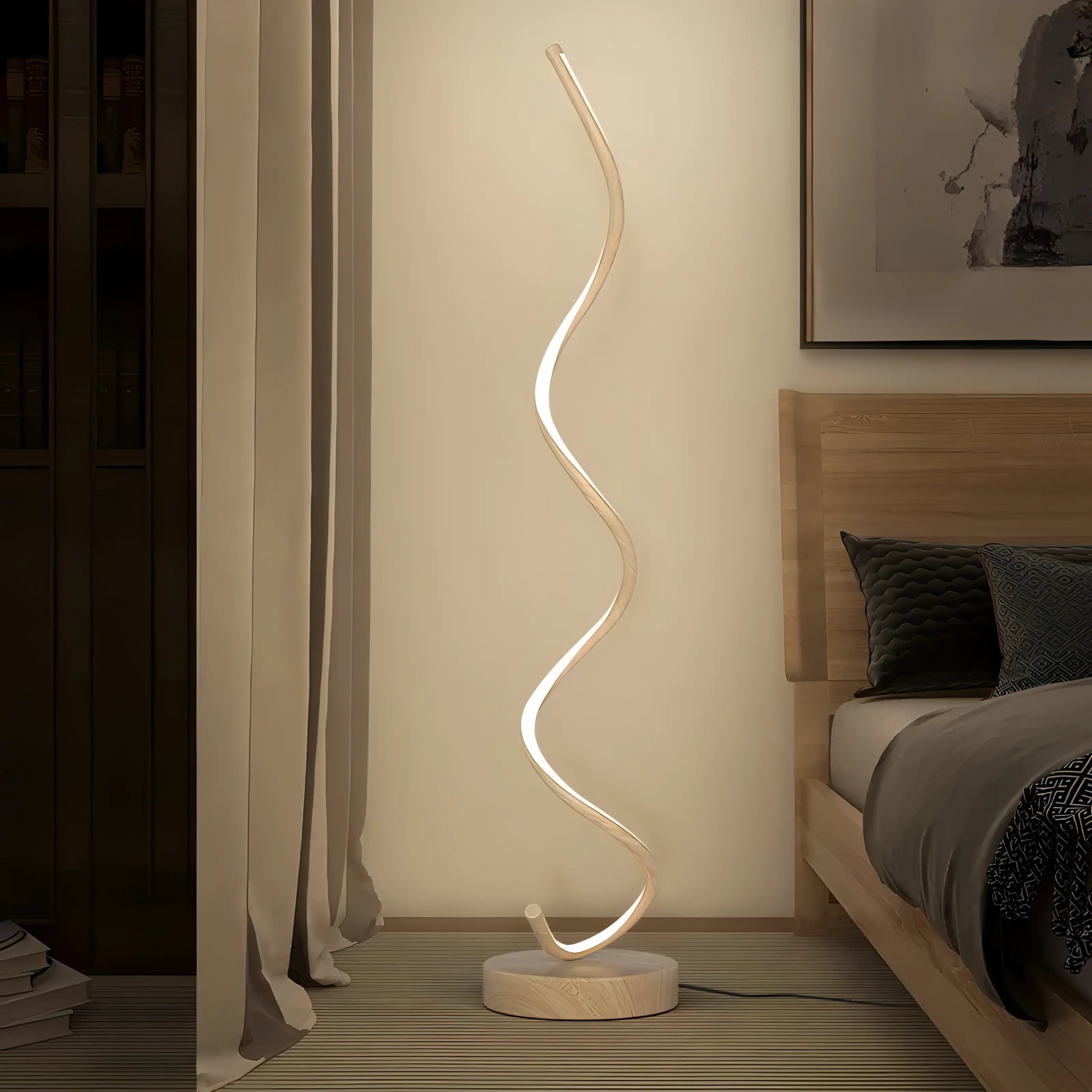 Natalie - Sleek Modern LED Floor Lamp