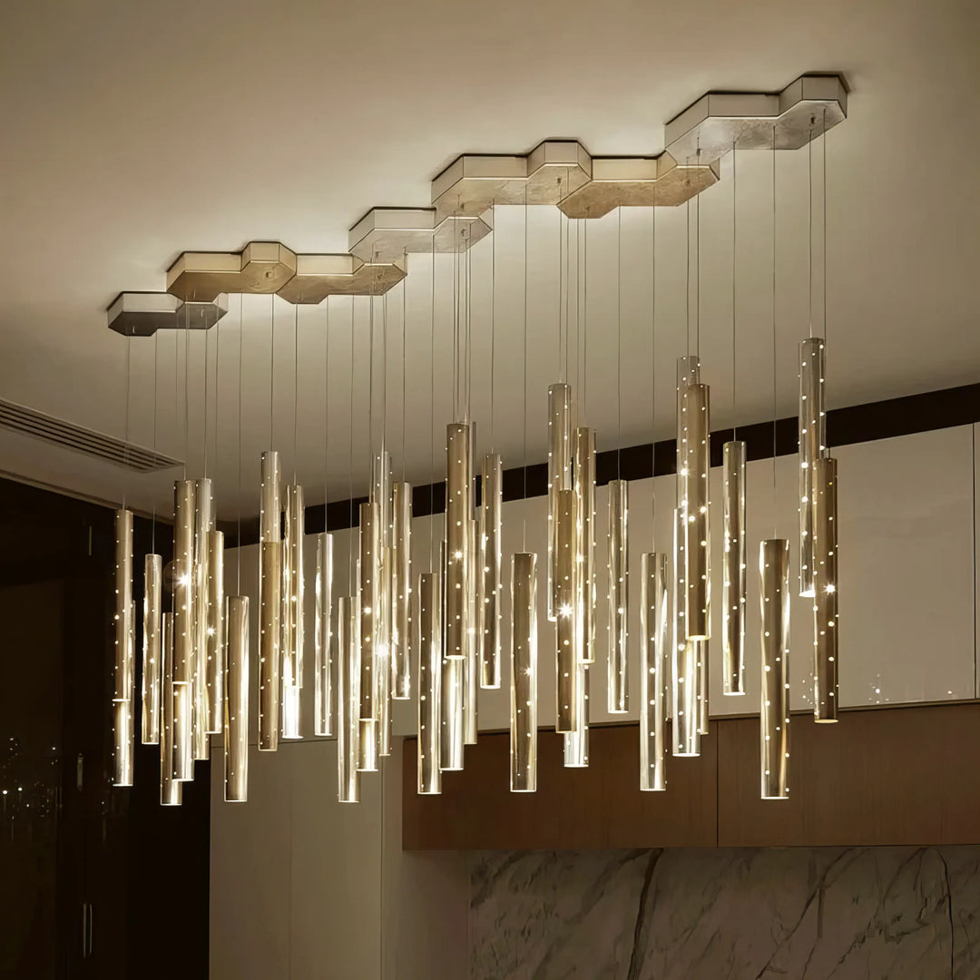 Griselda - Modern LED Tube Hanging Ceiling Light