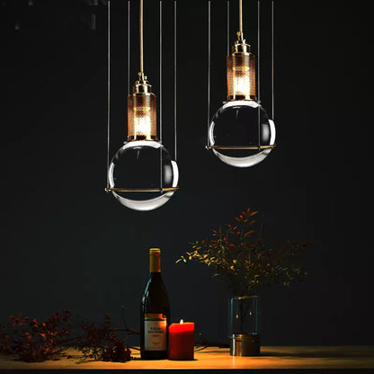 Niklaus - Single Head Postmodern Ball Hanging Ceiling Pendant Light