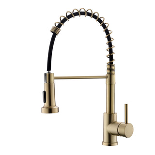 Onyx - Pull Down Swivel Spout Kitchen Tap Hot/Cold Water