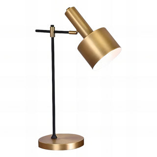 Ahrens - Adjustable Head Gold Desk Light