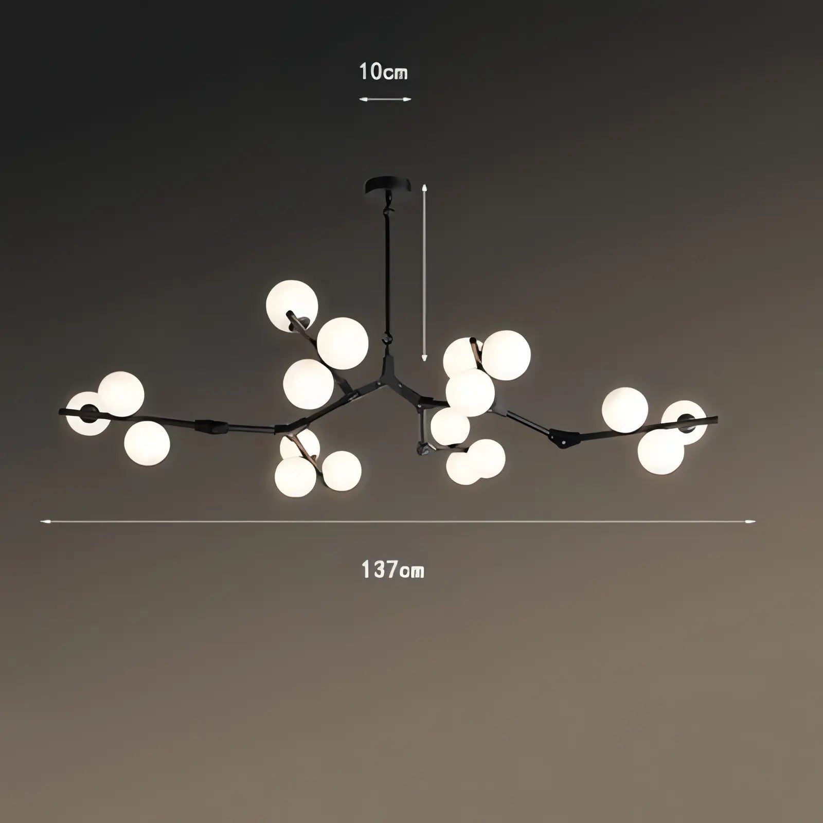 Valery - Modern Multi Arm Tree Branch Ceiling Light