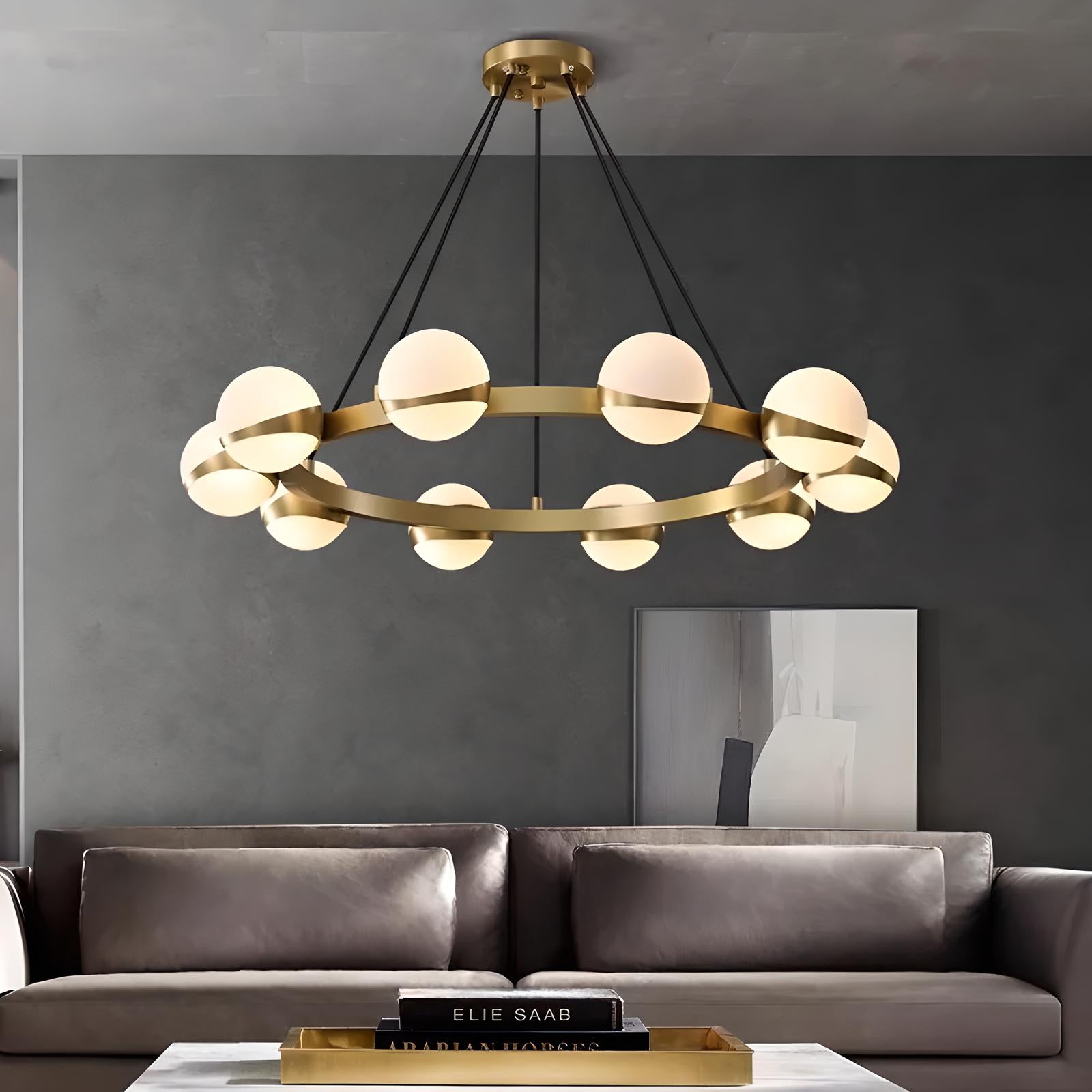 Tara - Modern Round Pendant Chandelier