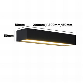 Uriah - Thin Strip LED Modern Outdoor Wall Light