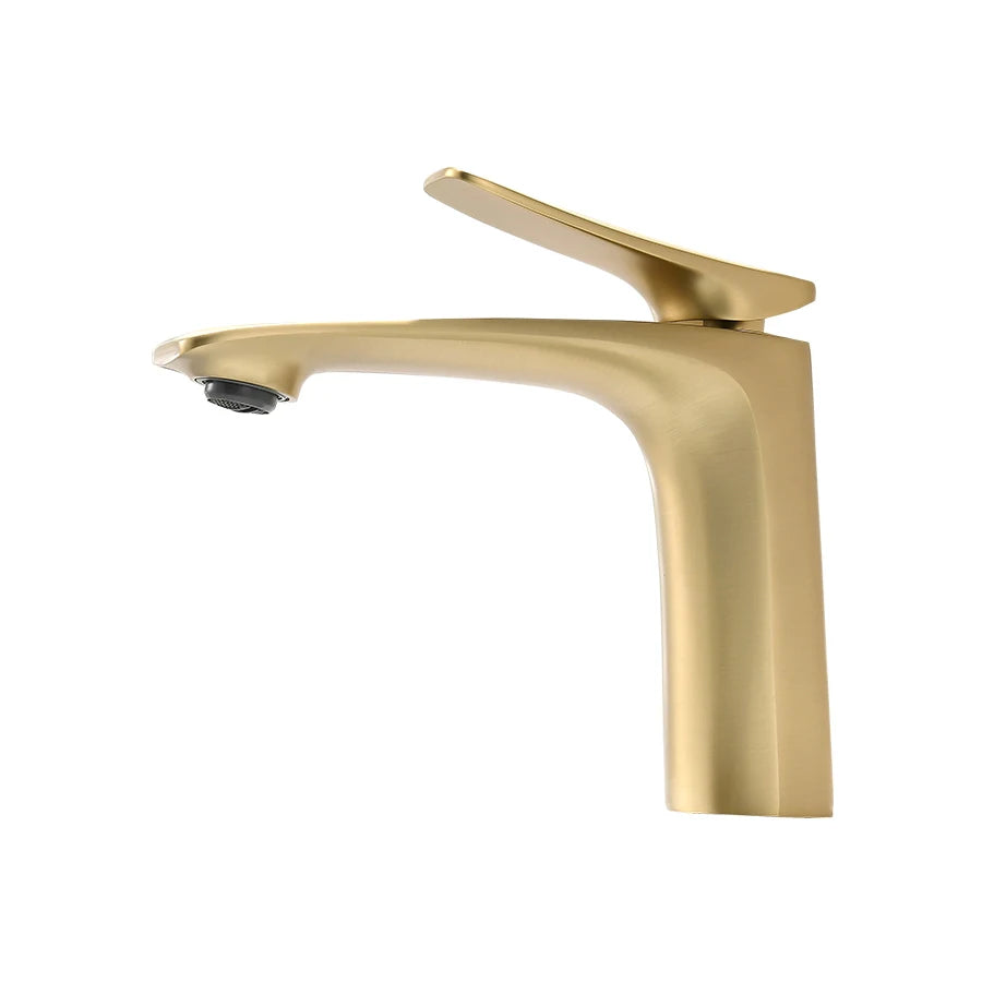 Ashely - Modern Single Handle Hot & Cold Water Bathroom Tap