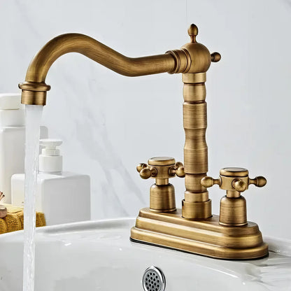 Estep - Brass Dual Handle Basin Tap