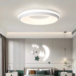 Jackie - Round Multicolour Flush Mount Modern Ceiling Light