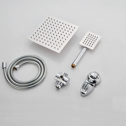 Walter - Rainfall 5 Piece Shower Set Multi Function 8-inch Nozzle