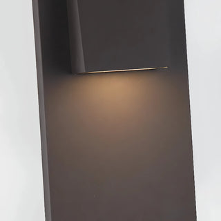 Wallis - Black Modern Outdoor Downlight Wall Light