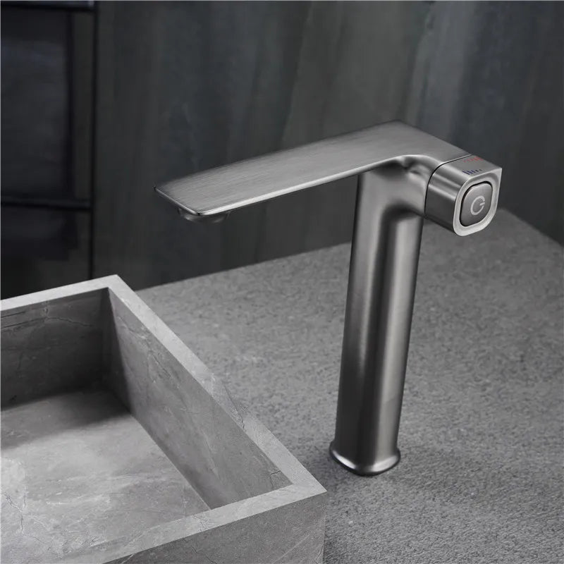 Zhuri - Sink Mixer Push-Button Modern Tap