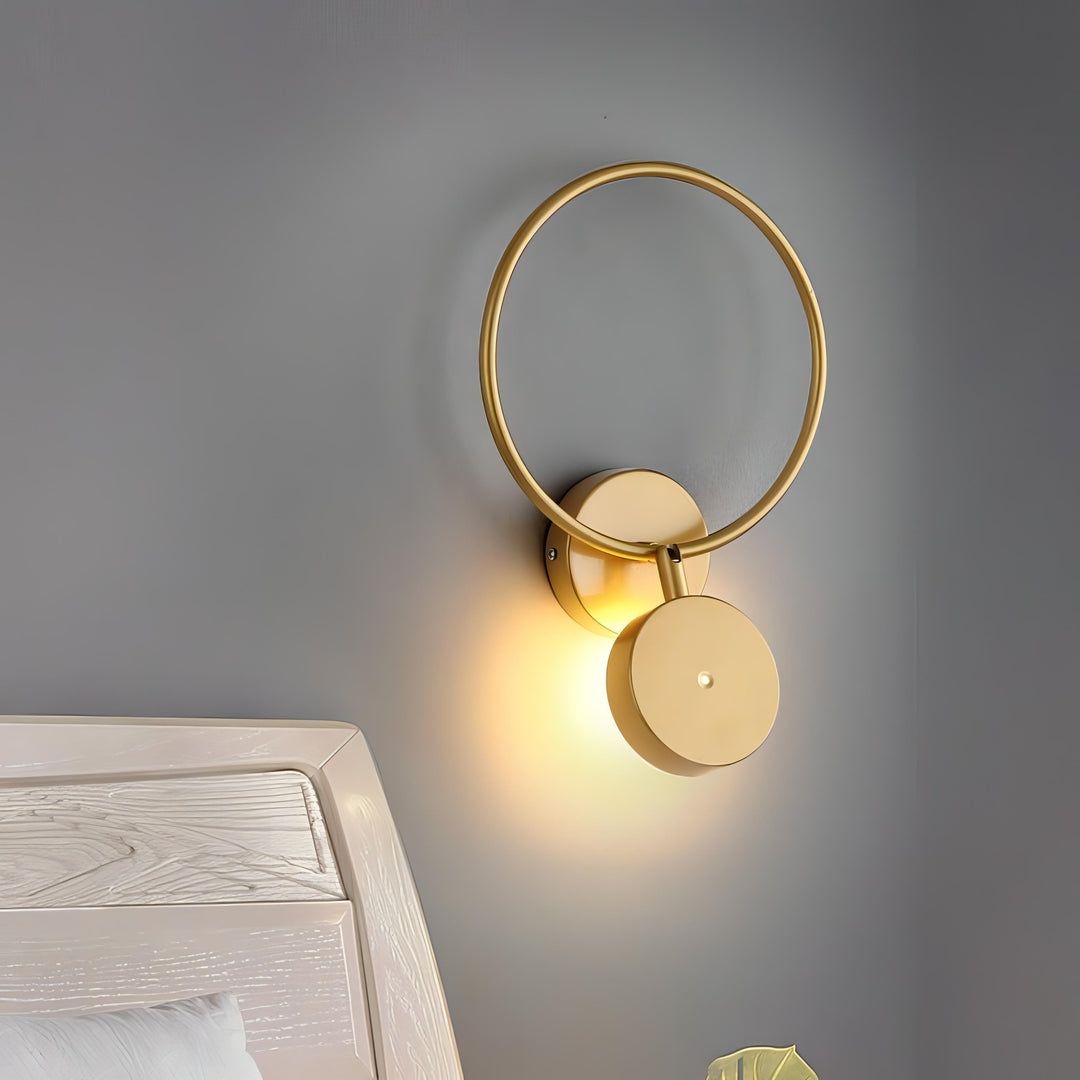 Avyaan - Modern Round Adjustable Bulb Angle Wall Light