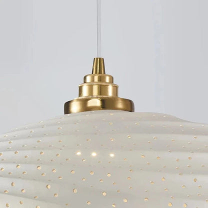 Macki - Minimalist Hanging Patterned Shade Ceiling Pendant Light