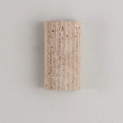 Cassidy - Natural Stone Wall Lamp 3000K Art Deco Sconce for Home