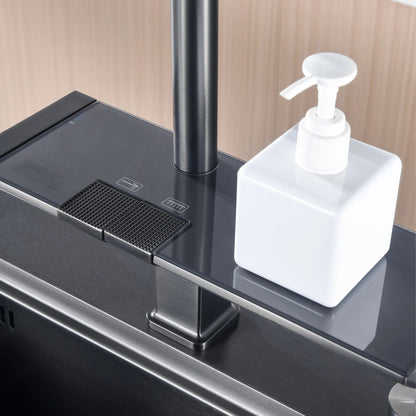 Lucas - Smart Digital Display Pull Out Sprayer Kitchen Tap