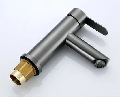 Rowan - Modern Stainless Steel Hot/Cold Mixer Basin Tap