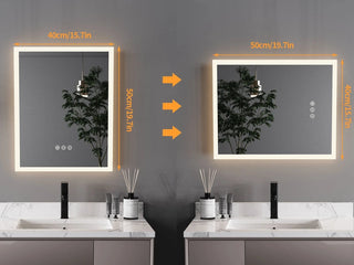 Sirvard - LED Bathroom Mirror with Anti-Fog