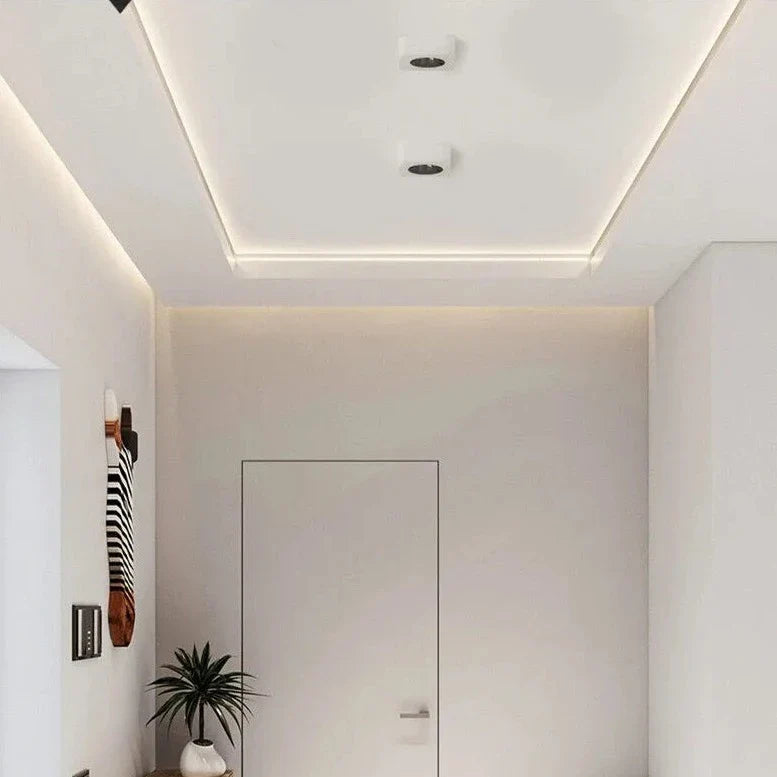 Pennington - Ultra-Thin Surface Mounted Anti Glare Ceiling Spotlight Downlight