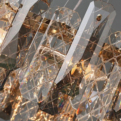 Schmitt - Crystal Hanging Modern Chrome Ceiling Light Chandelier