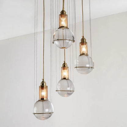 Niklaus - Single Head Postmodern Ball Hanging Ceiling Pendant Light