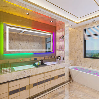 Ani - LED Colour Changing Backlit Bathroom Mirror