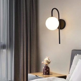 Celerino - Modern Minimalistic Oval Glass Cylinder Wall Light