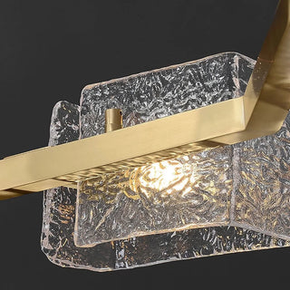 Jace - LED Modern Textured Glass Chandelier