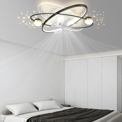 Dulcie - Acrylic Modern Light Ceiling Fan 7 Blade