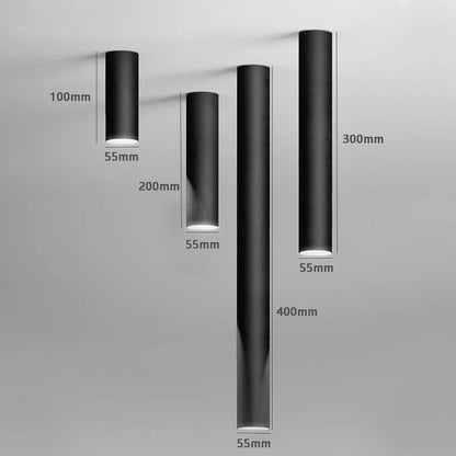 Abeba - Modern LED Long Tube Surface Mounted Spot Light