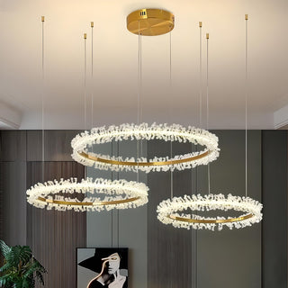 Maria - Modern Round Crystal Ceiling Chandelier