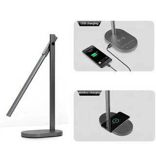 Haney - USB/Wireless Charger LED Desk Light Dimmable Touch