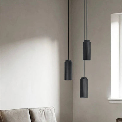 Eunike - Minimalist LED Tube Hanging Pendant Ceiling Light