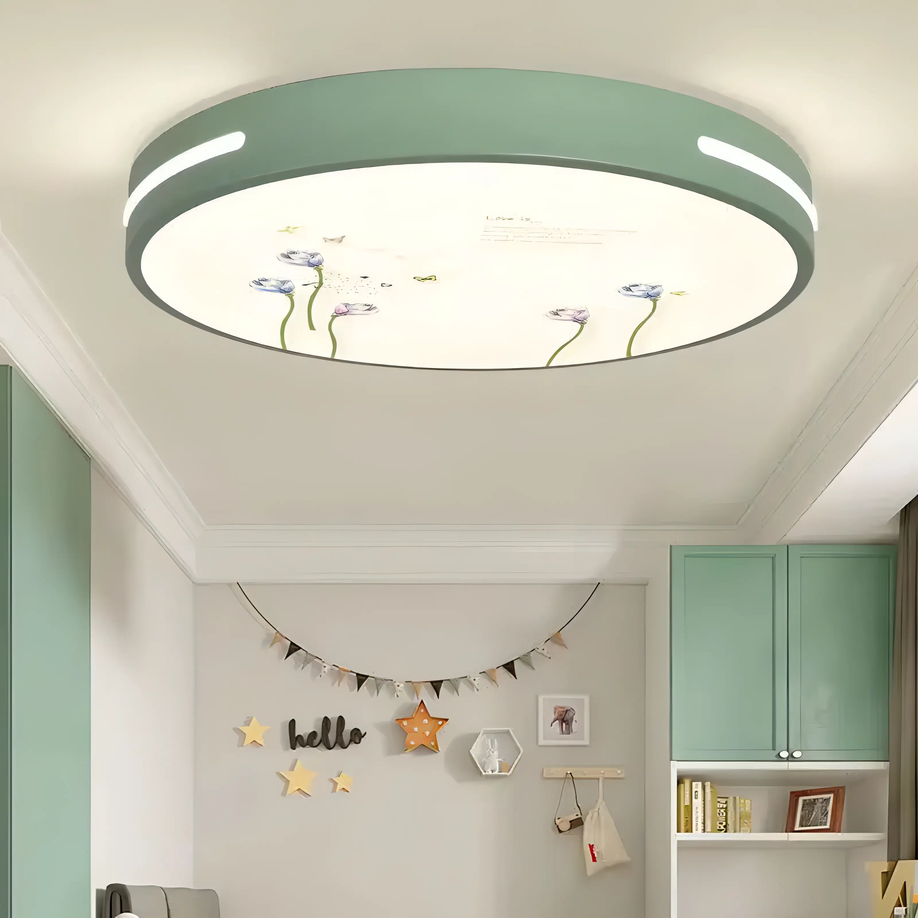 Engle - Cartoon Design Round Children's Ceiling Light