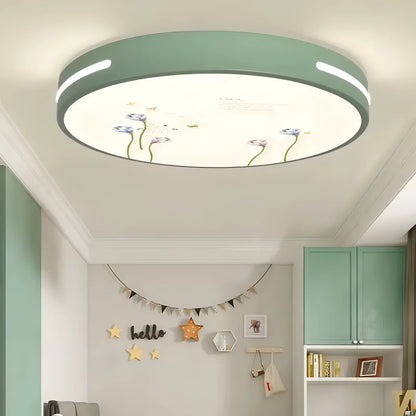 Engle - Cartoon Design Round Children's Ceiling Light
