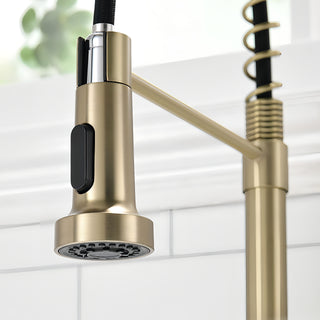 Onyx - Pull Down Swivel Spout Kitchen Tap Hot/Cold Water