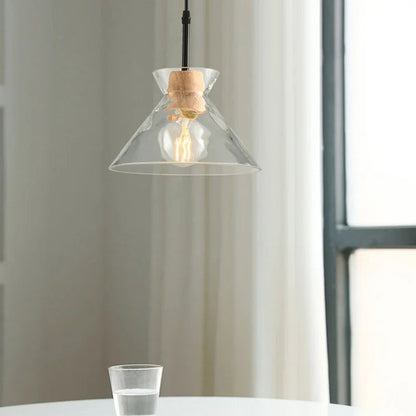 Chana - Modern Round Glass Hanging Pendant Ceiling Light