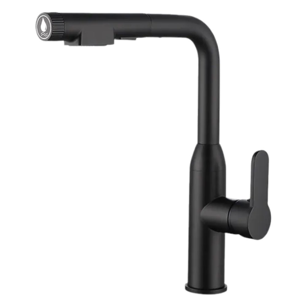 Ingram - Modern Single Handle Swivel Pull Out Mixer Kitchen Tap