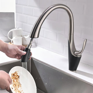 Mathias - Pull Out Kitchen Sink Deck Mounted Tap