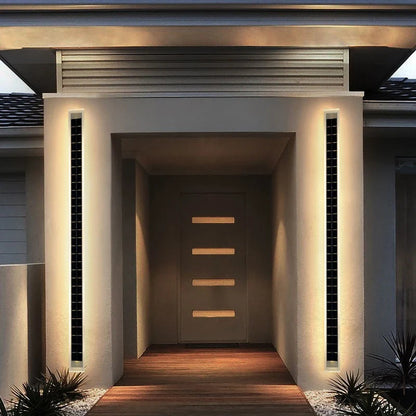 Barkley - Modern LED Solar Outdoor Wall Light
