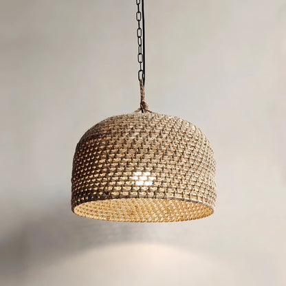 Padilla - Wicker Rattan Pendant Ceiling Light Handmade Japanese Style