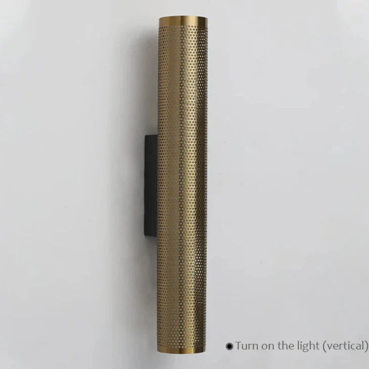 Gaetana - Modern Luxury Gold Metal Multi Hole Beam Wall Light